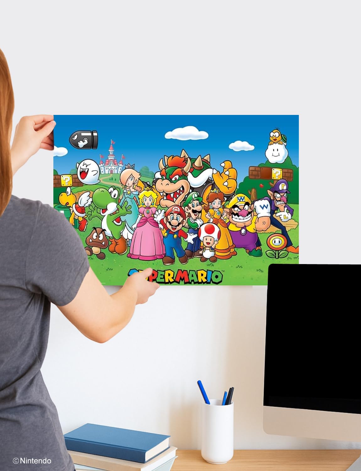 Amazon.co.jp: ピラミッドアメリカ スーパーマリオポスター - マリオ
